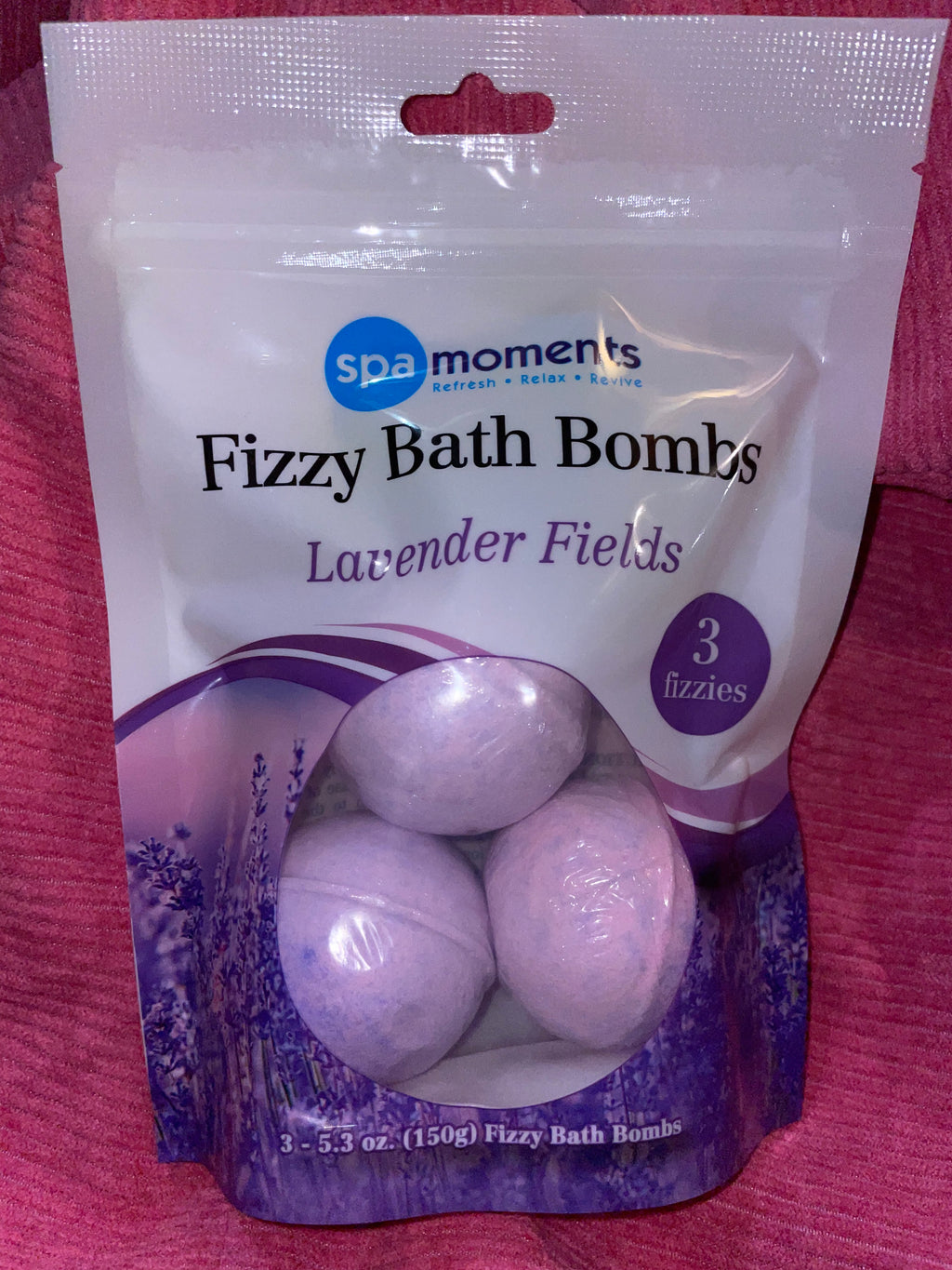 Lavender Fields BATH FIZZIES (package of three)