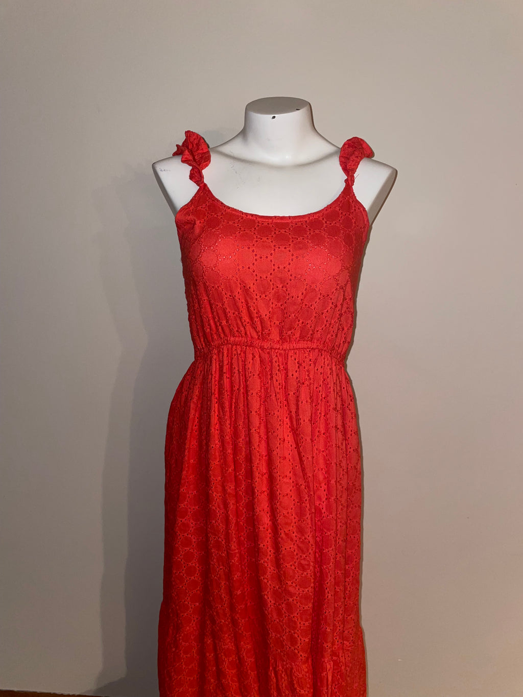 Jessica Simpson SIZE Medium bright orange dress