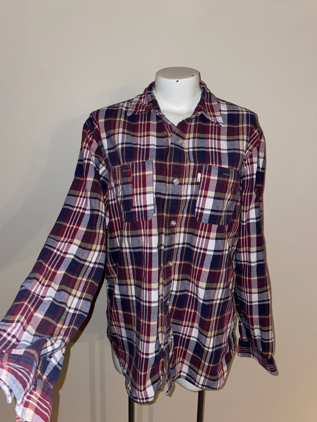 Levi Strauss SIZE MEDIUM flannel