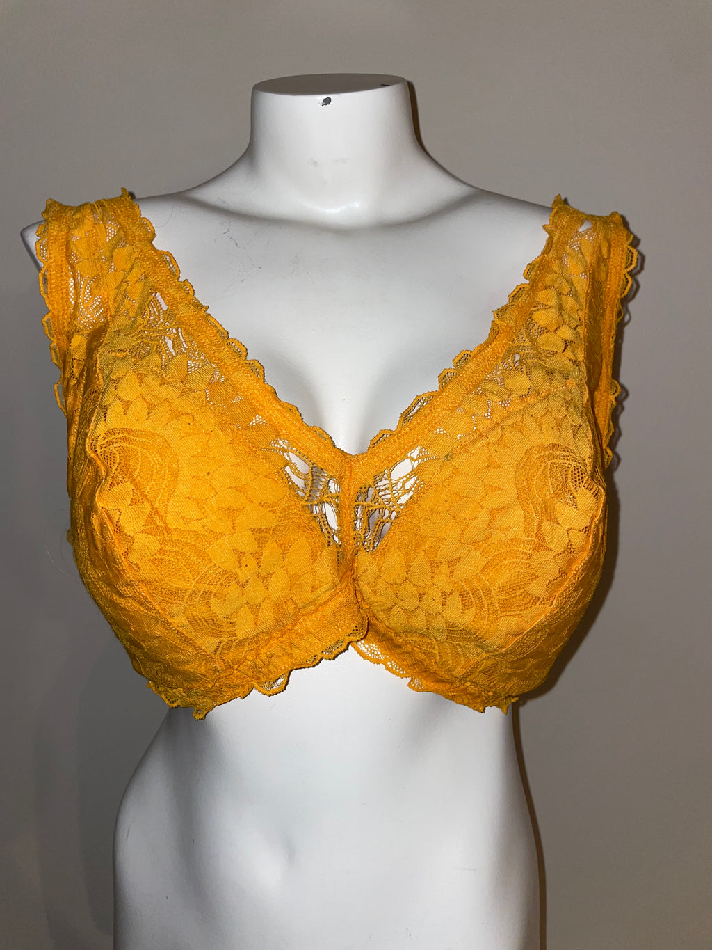 Yellow Bralette SIZE XXL