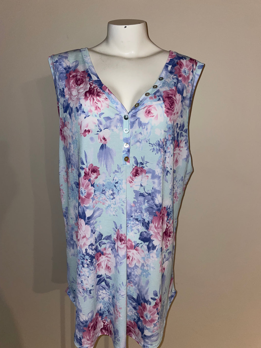 Heimish NWT size 3XL stretchy floral camisole